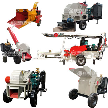 移動柴油樹枝粉碎機移動柴油碎枝機