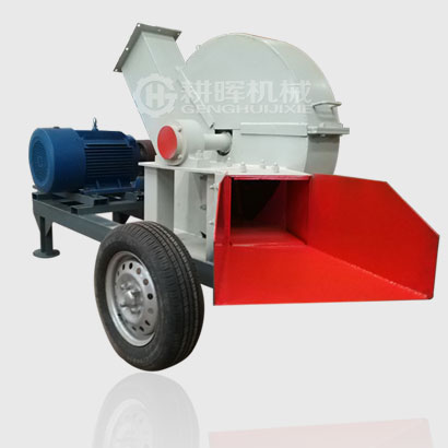 移動電機版切片機可移動用電的木材切片機