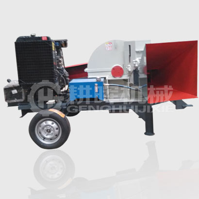 5CM以內細料專用食用菌鋸末機GH800移動碎枝木削機