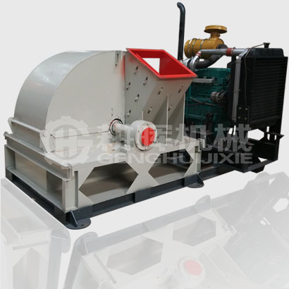 移動柴油機食用菌鋸末機大型移動柴油香菇鋸末